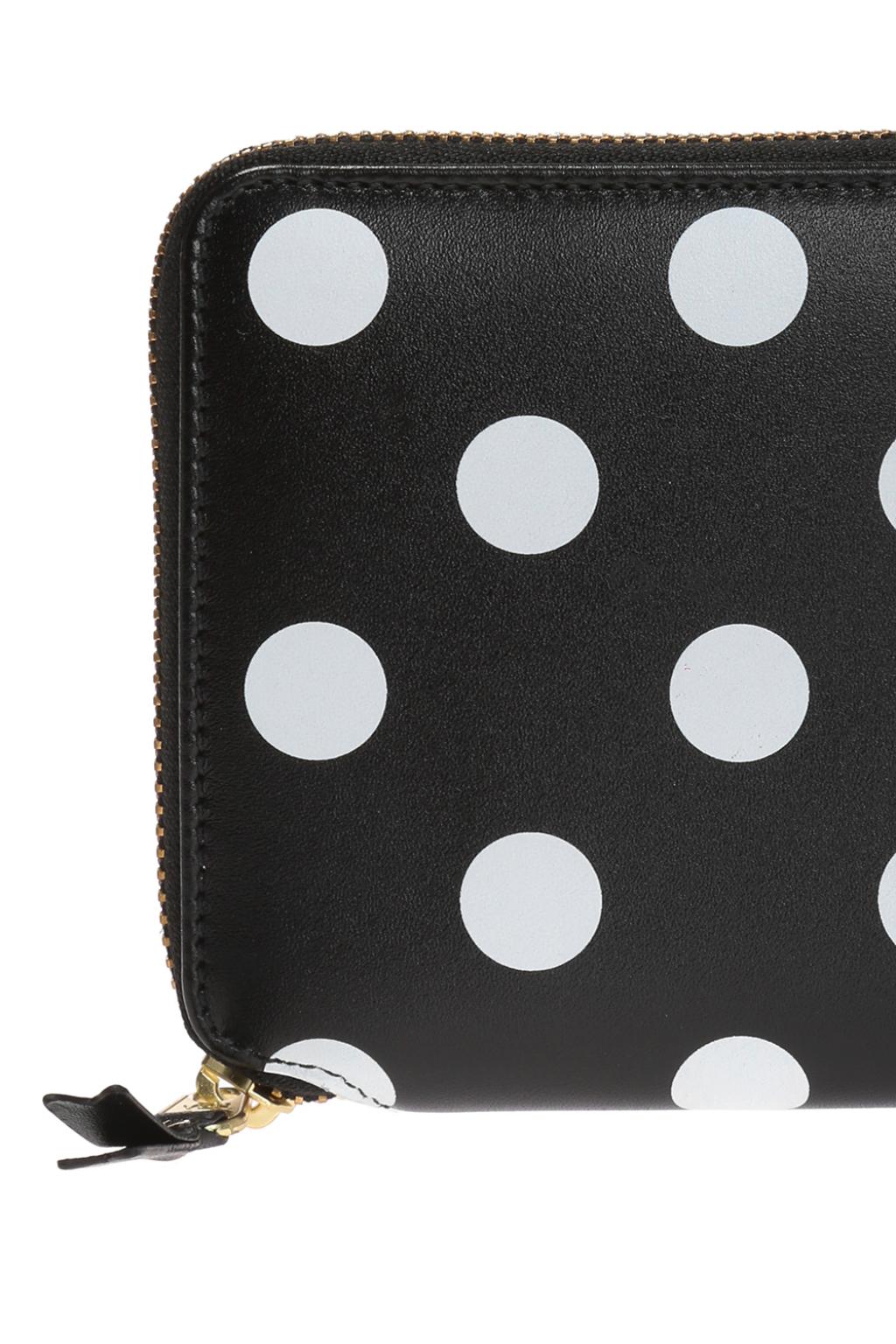 Comme des Garcons Polka dot wallet